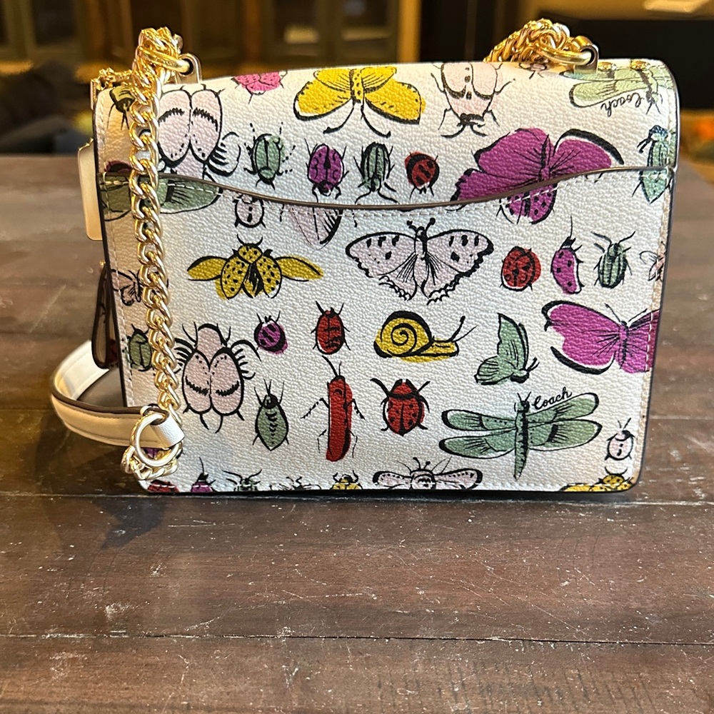 Coach Mini Klare Crossbody With Creature Print in chalk multicolor - Picture 3 of 13